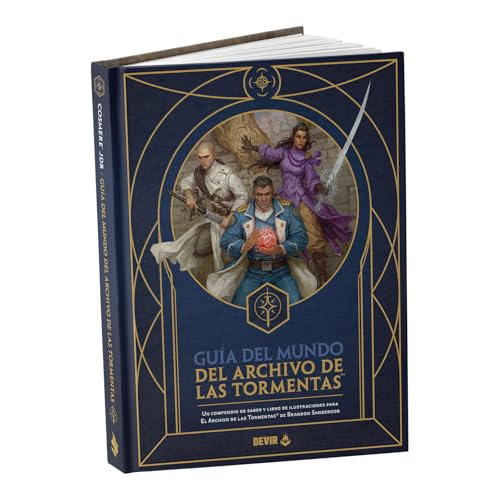 Devir - Guía del mundo de Archivo de las Tormentas (Brandon Sanderson) – Libro arte y referencia para rol en el Cosmere (ARTOGUIASP)