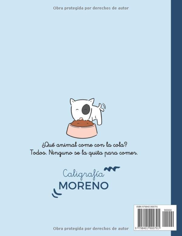 CALIGRAFÍA DIVERTIDA CON PAUTA MONTESSORI: Chistes para niños en letra ligada escolar para mejorar escritura, comprensión lectora y ortografía fácil y ... (Algo más que una letra ligada bonita)