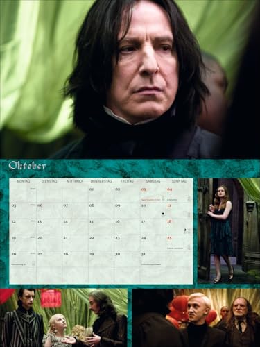 Harry Potter Broschur XL Kalender 2026: Wandkalender mit fesselnden Filmszenen aus den Harry Potter-Filmen. Broschürenkalender 2026 mit Poster zum Heraustrennen.