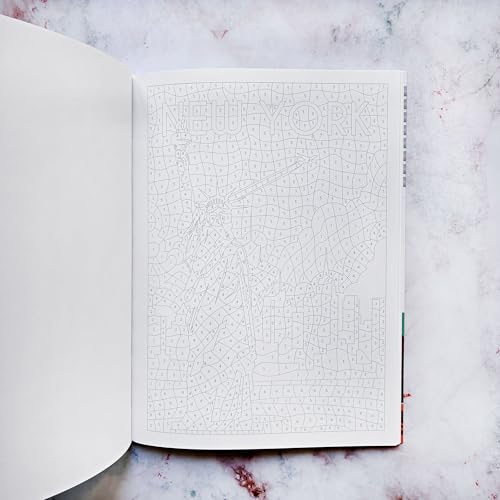 DESTINOS DEL MUNDO: 40 láminas misteriosas para colorear por números (Ilustrados)