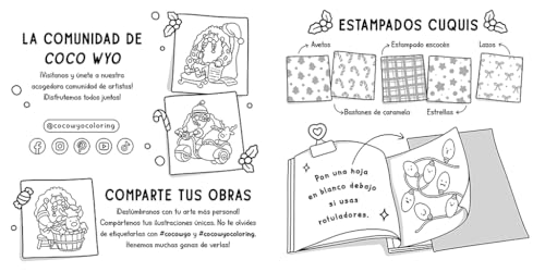 Dulce Navidad: Un mundo adorable para colorear y relajarse (Bruguera Tendencias)