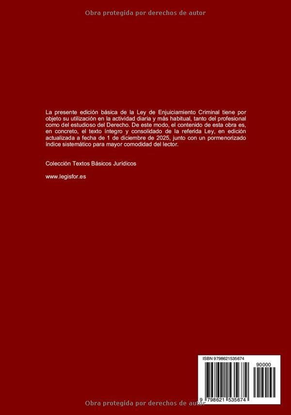 Ley de Enjuiciamiento Criminal
