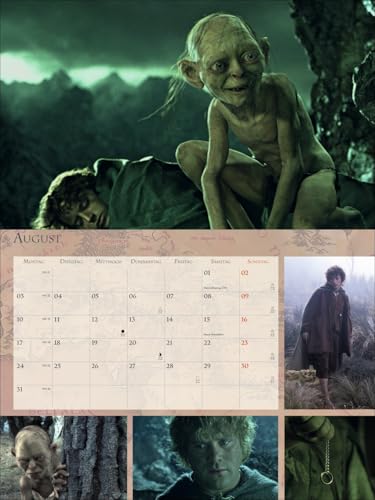 Der Herr der Ringe Broschur XL Kalender 2026: Wandkalender mit fesselnden Filmszenen aus der erfolgreichsten Filmtrilogie. Broschürenkalender 2026 mit Poster zum Heraustrennen.