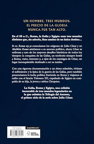 Los tres mundos (Serie Julio César 3) (Histórica)