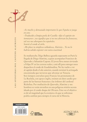Misión en París (Las aventuras del capitán Alatriste 8)