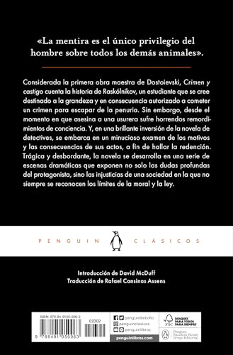Crimen y castigo (Penguin Clásicos)