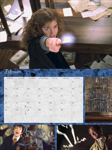 Harry Potter Broschur XL Kalender 2026: Wandkalender mit fesselnden Filmszenen aus den Harry Potter-Filmen. Broschürenkalender 2026 mit Poster zum Heraustrennen.