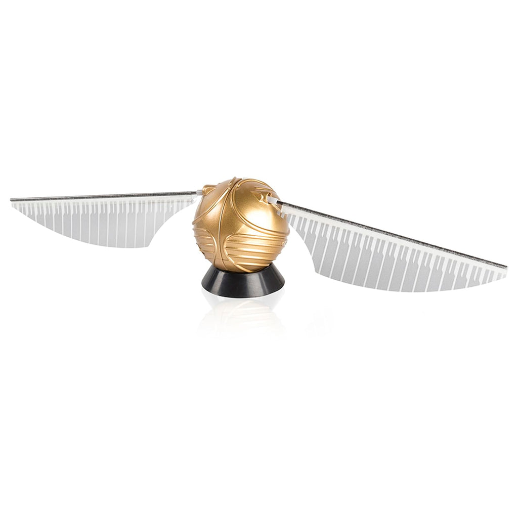 WOW! STUFF Misteriosa snitch dorada voladora | Parece levitar mágicamente | Regalos, coleccionables y juguetes oficiales de Harry Potter de Wizarding World, oro