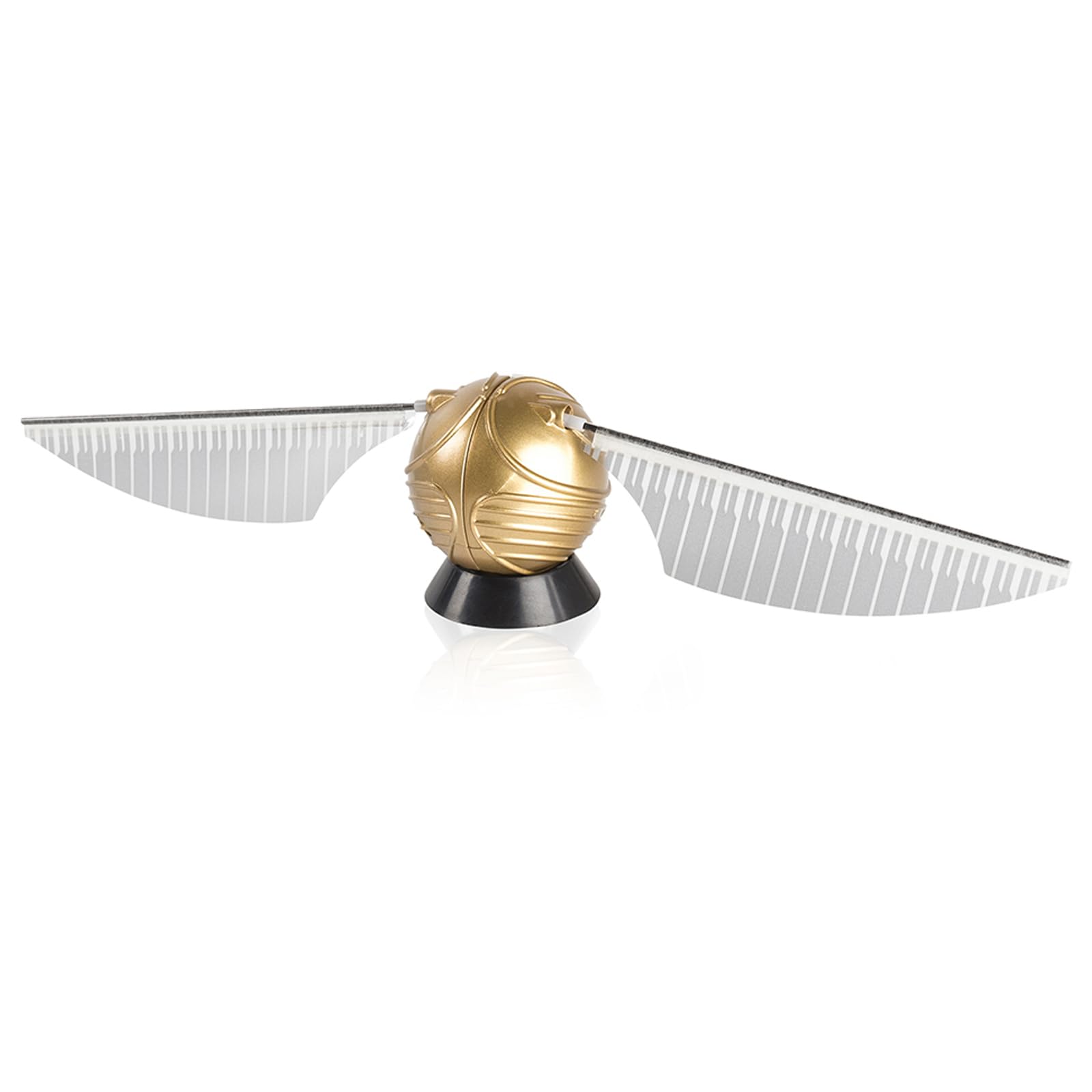 WOW! STUFF Misteriosa snitch dorada voladora | Parece levitar mágicamente | Regalos, coleccionables y juguetes oficiales de Harry Potter de Wizarding World, oro