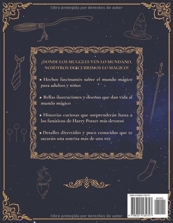 Datos Mágicos de Harry Potter: El Libro Ilustrado No Oficial Sobre La Diversión Mágica