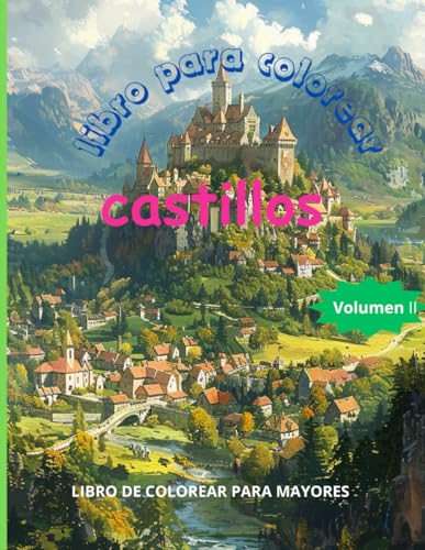 libro para colorear castillos