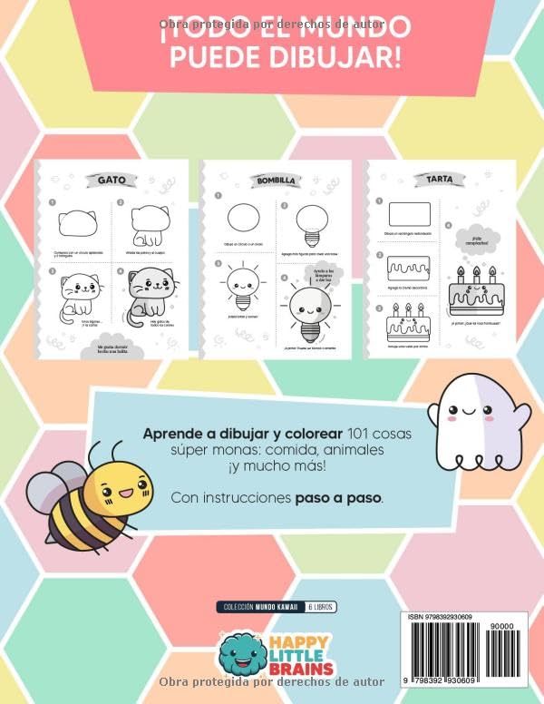Cómo Dibujar Kawaii: 101 Dibujos Súper Monos para Aprender a Dibujar Paso a Paso (Mundo Kawaii)
