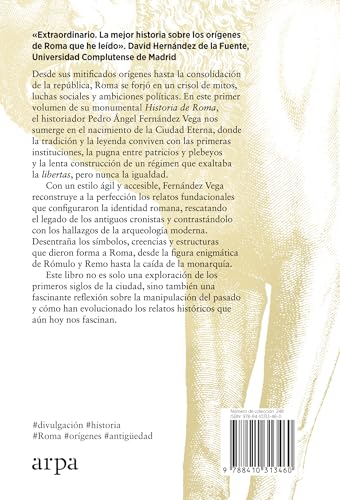 Historia de Roma. Orígenes: La monarquía y el nacimiento de la República (753-450 a. C.)