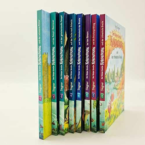 Der kleine Drache Kokosnuss - Jubiläums-Schuber: 8 Bände im Schuber
