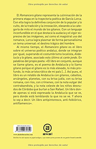 Romancero gitano: 53 (Akal Literaturas)