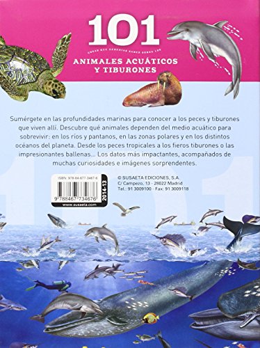 Animales acuáticos y tiburones (101 cosas que deberías saber sobre)