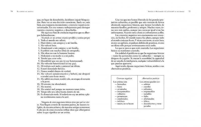 El Camino Del Artista