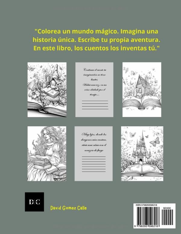 "PintaCuentos: Viaje al Mundo Mágico" (Spanish Edition)