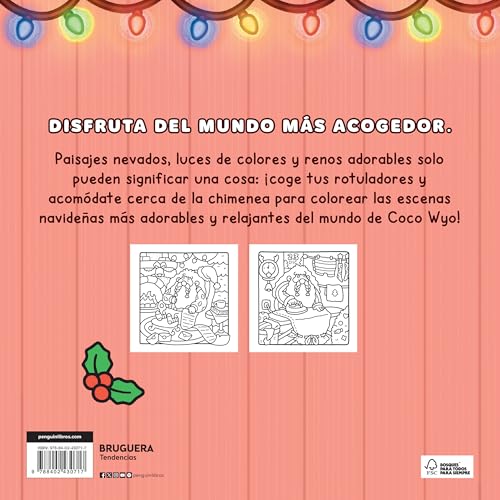 Dulce Navidad: Un mundo adorable para colorear y relajarse (Bruguera Tendencias)
