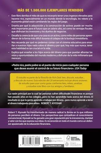 Padre Rico, padre Pobre (edición actualizada): Qué les enseñan los ricos a sus hijos acerca del dinero, ¡que los pobres y la clase media no!