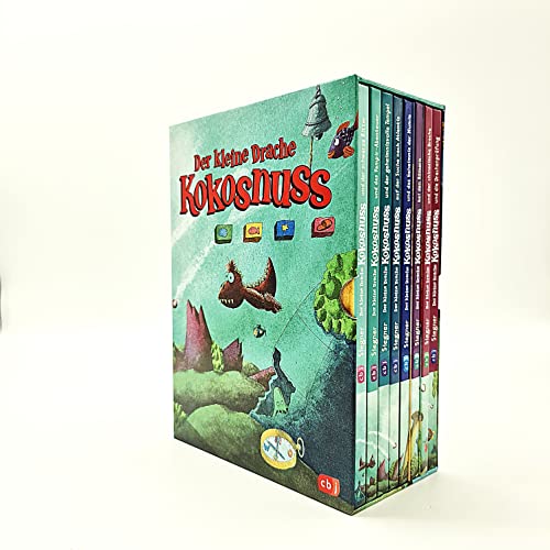 Der kleine Drache Kokosnuss - Jubiläums-Schuber: 8 Bände im Schuber