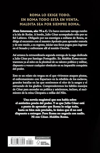 Maldita Roma (Serie Julio César 2): La conquista del poder de Julio César (Histórica)