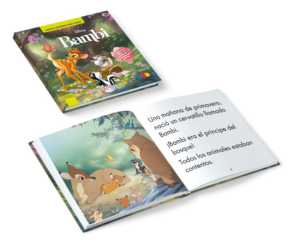 Bambi - Lectura facilitada: Cuento adaptado para lectura facilitada: 1 (Cuentos accesibles para todos)