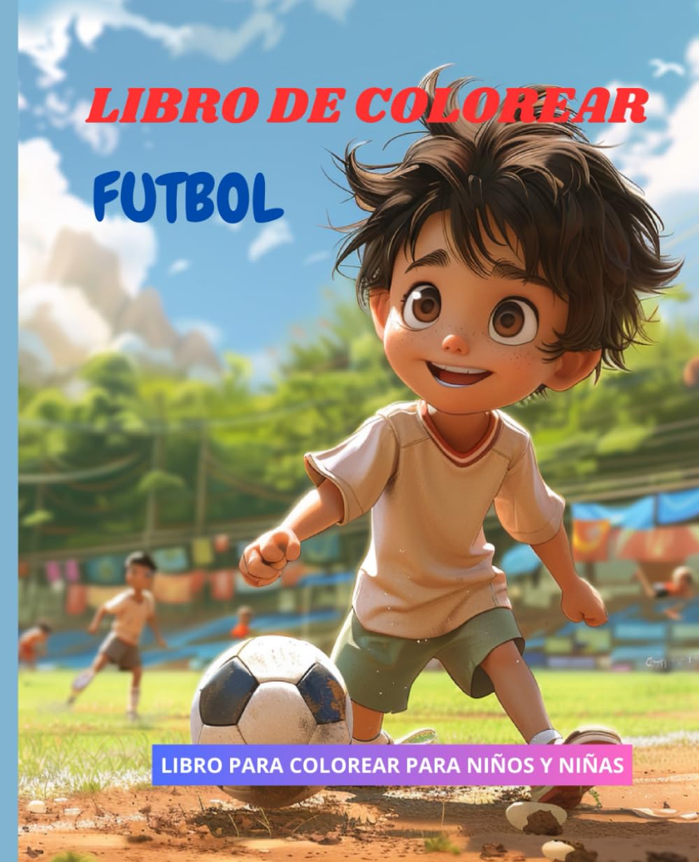 LIBRO DE COLOREAR: FUTBOL