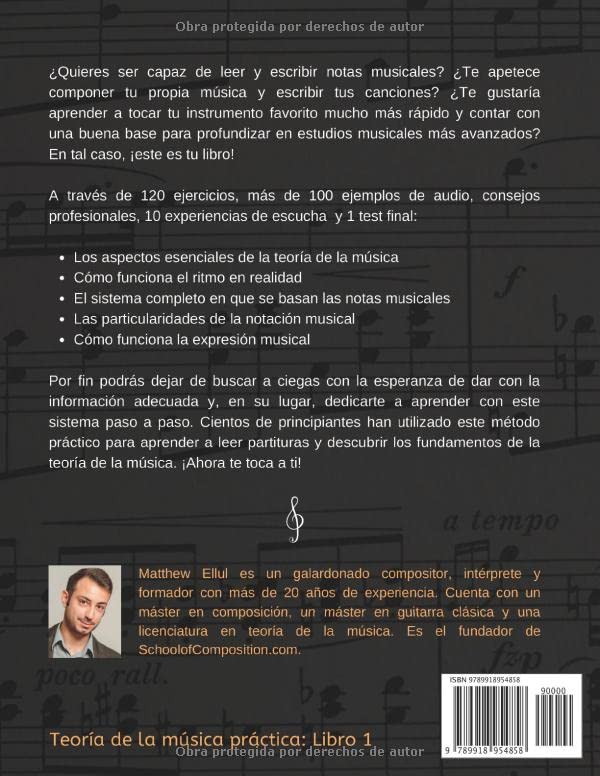 Aprende a Leer Música en 30 Días: Teoría de la música para principiantes - con ejercicios y audio online