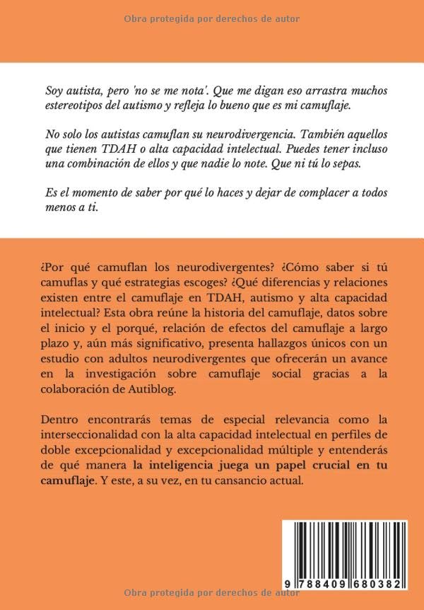 Pues no se te nota: Camuflaje en autismo, altas capacidades y TDAH