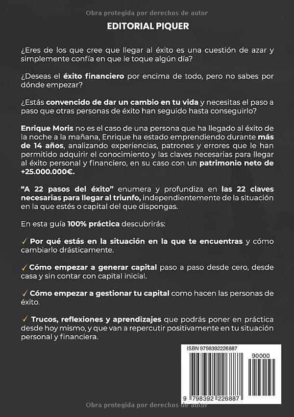 A 22 pasos del éxito: De 0 a 25.000.000€