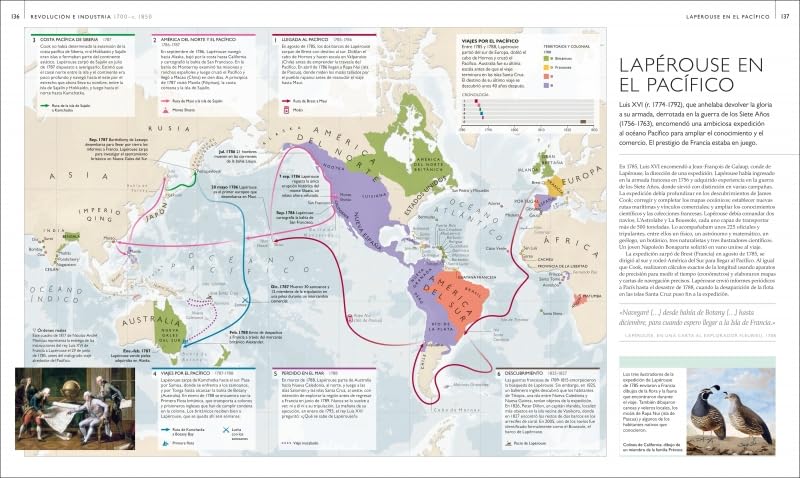 Historia de la exploración mapa a mapa (Enciclopedia visual)
