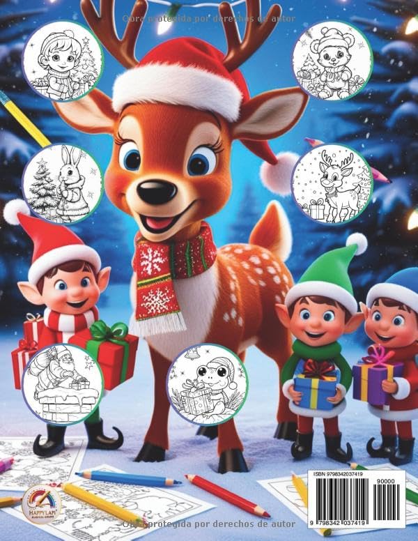 "COLOREO NAVIDAD": LIBRO DE COLOREAR