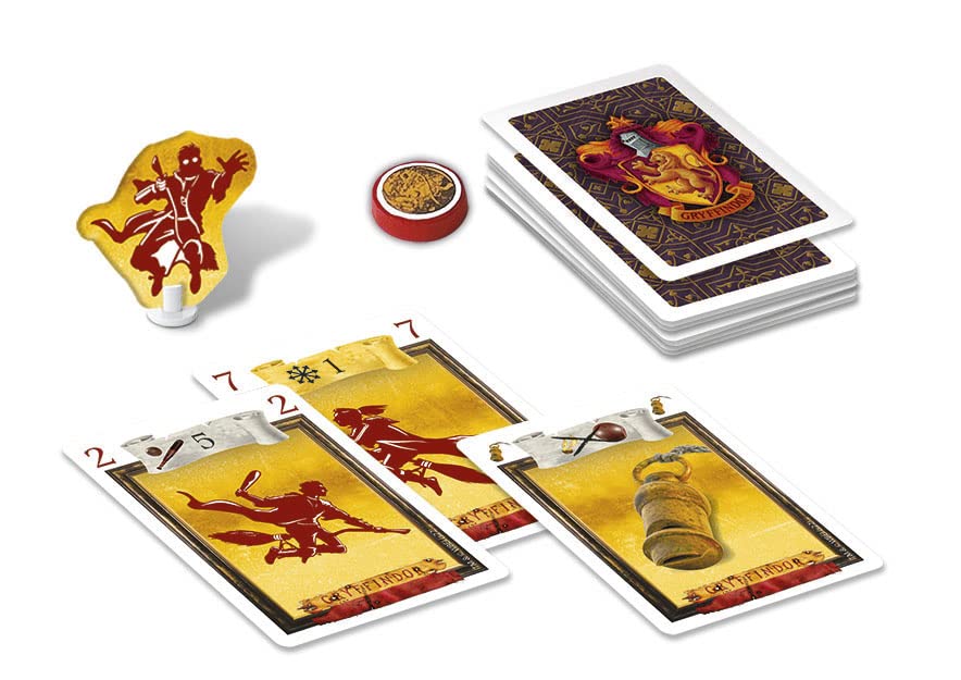 Clementoni Quidditch Clash, Juego de Mesa Harry Potter, Familiar Desde 7 años (16638), Multicolor