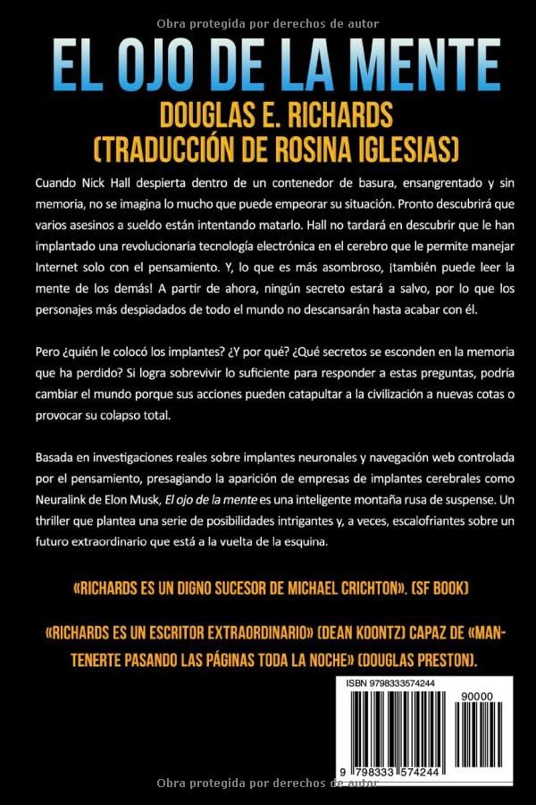 El ojo de la mente: thriller de ciencia ficción
