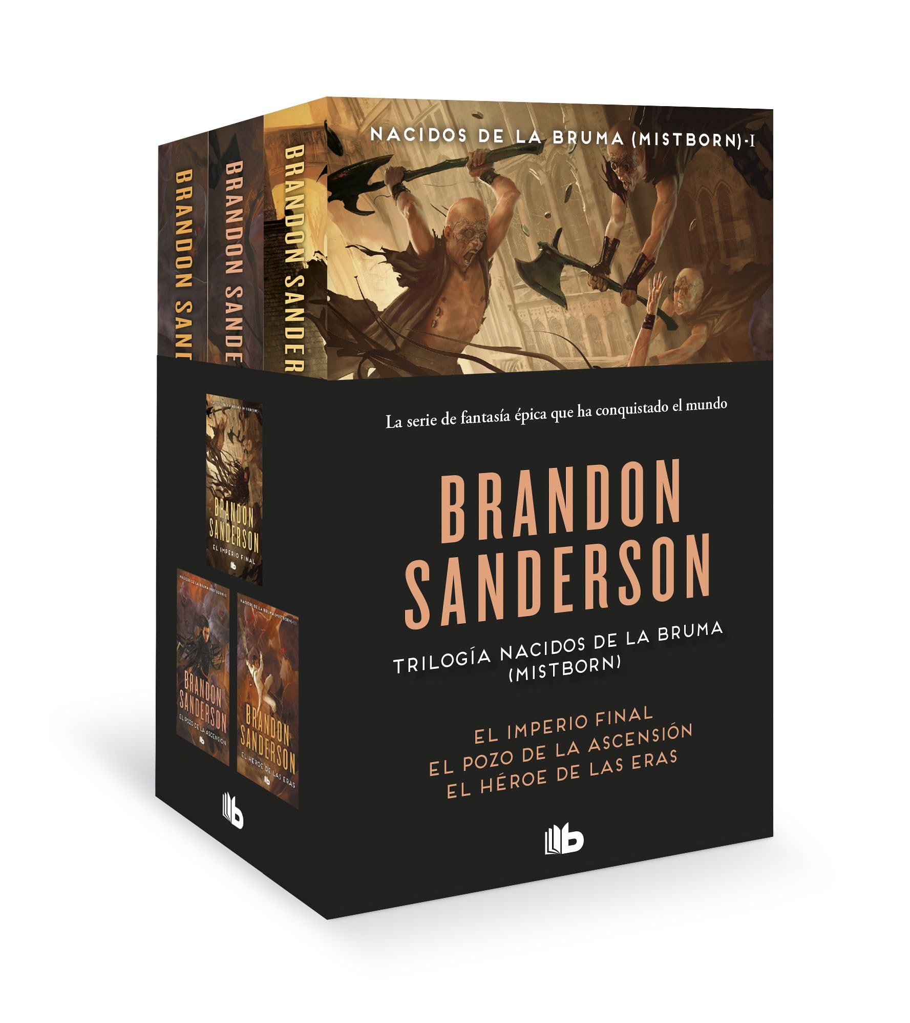 Trilogía Nacidos de la bruma (Trilogía Original Mistborn): La serie de fantasía épica que ha conquistado el mundo: 603016 (Ficción)