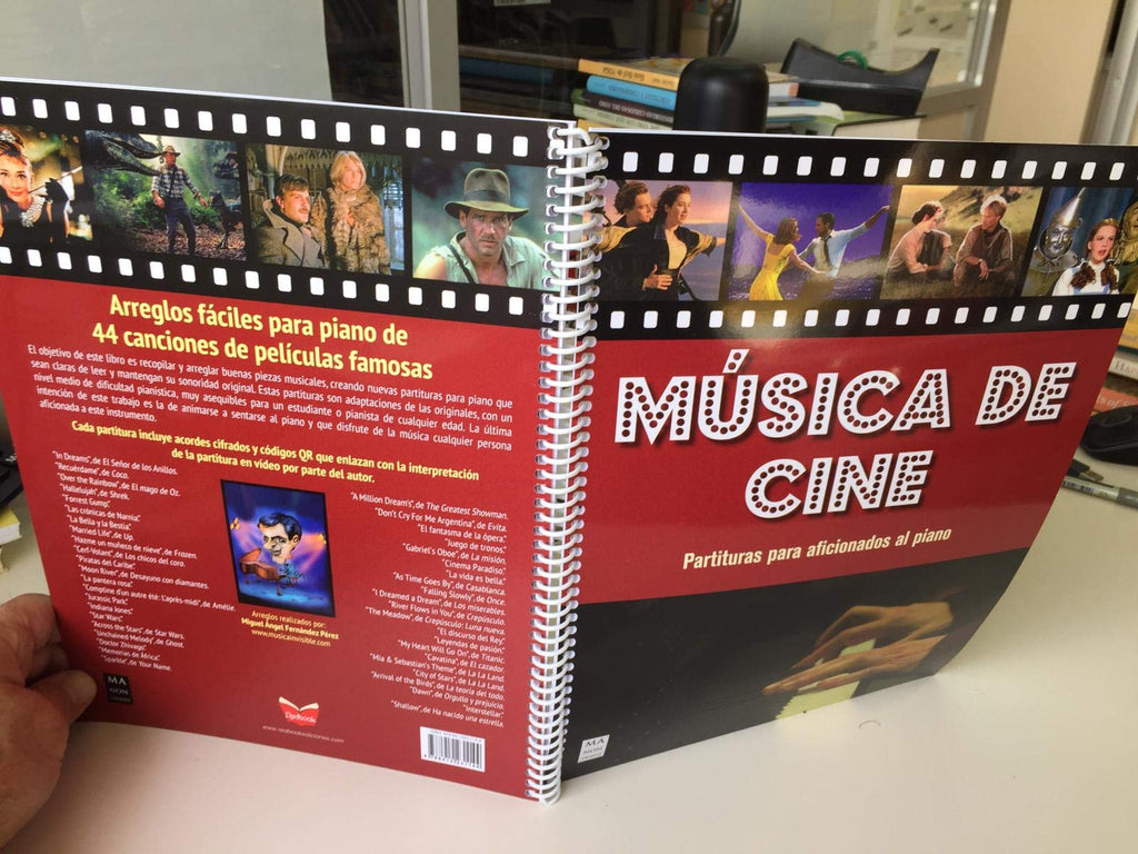 Música De Cine: Partituras para aficionados al piano