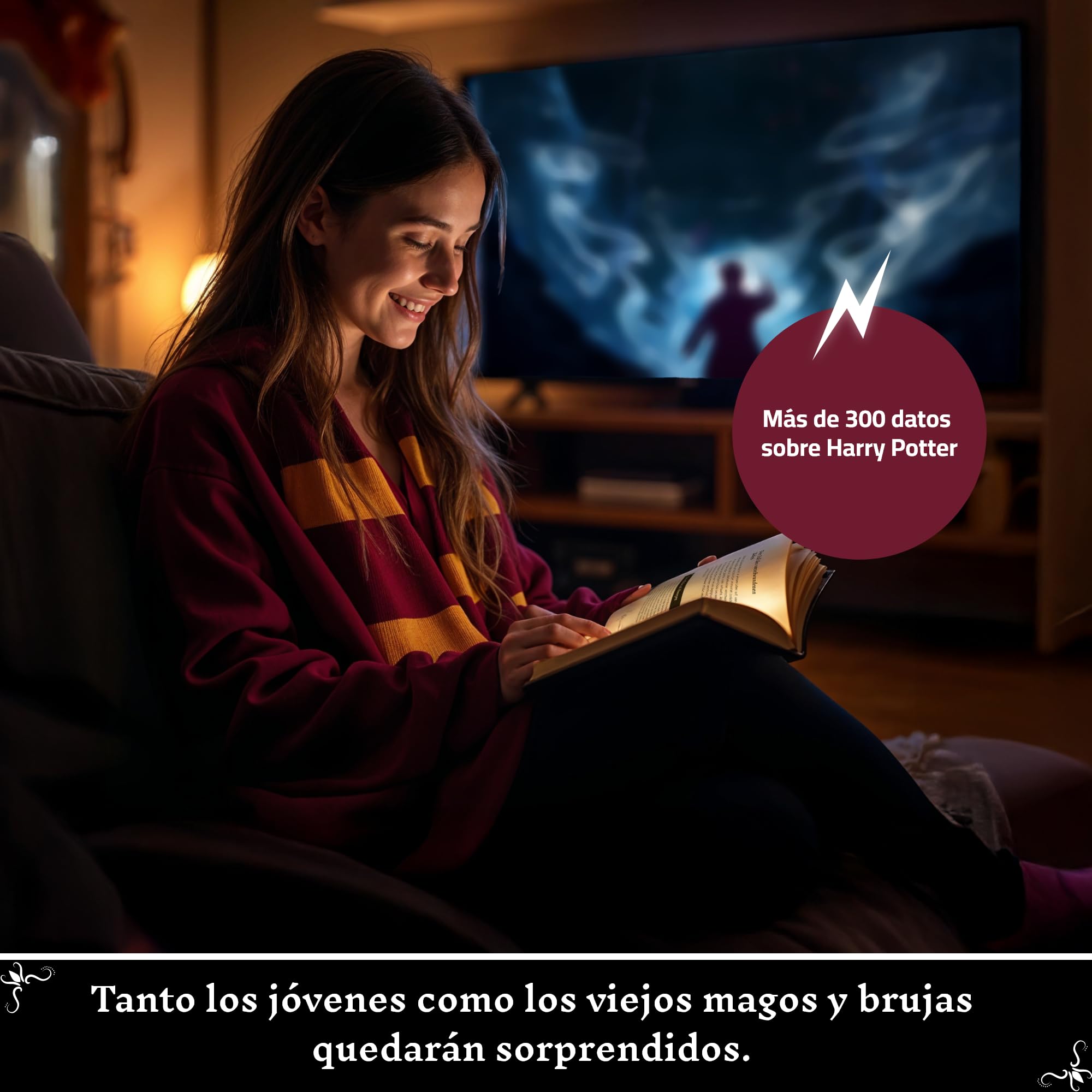 Hechos Increíbles para Fans de Harry Potter – La Colección No Oficial: Enciclopedia del Conocimiento Secreto sobre el Mago Más Famoso (Curiosidades y Datos Asombrosos)
