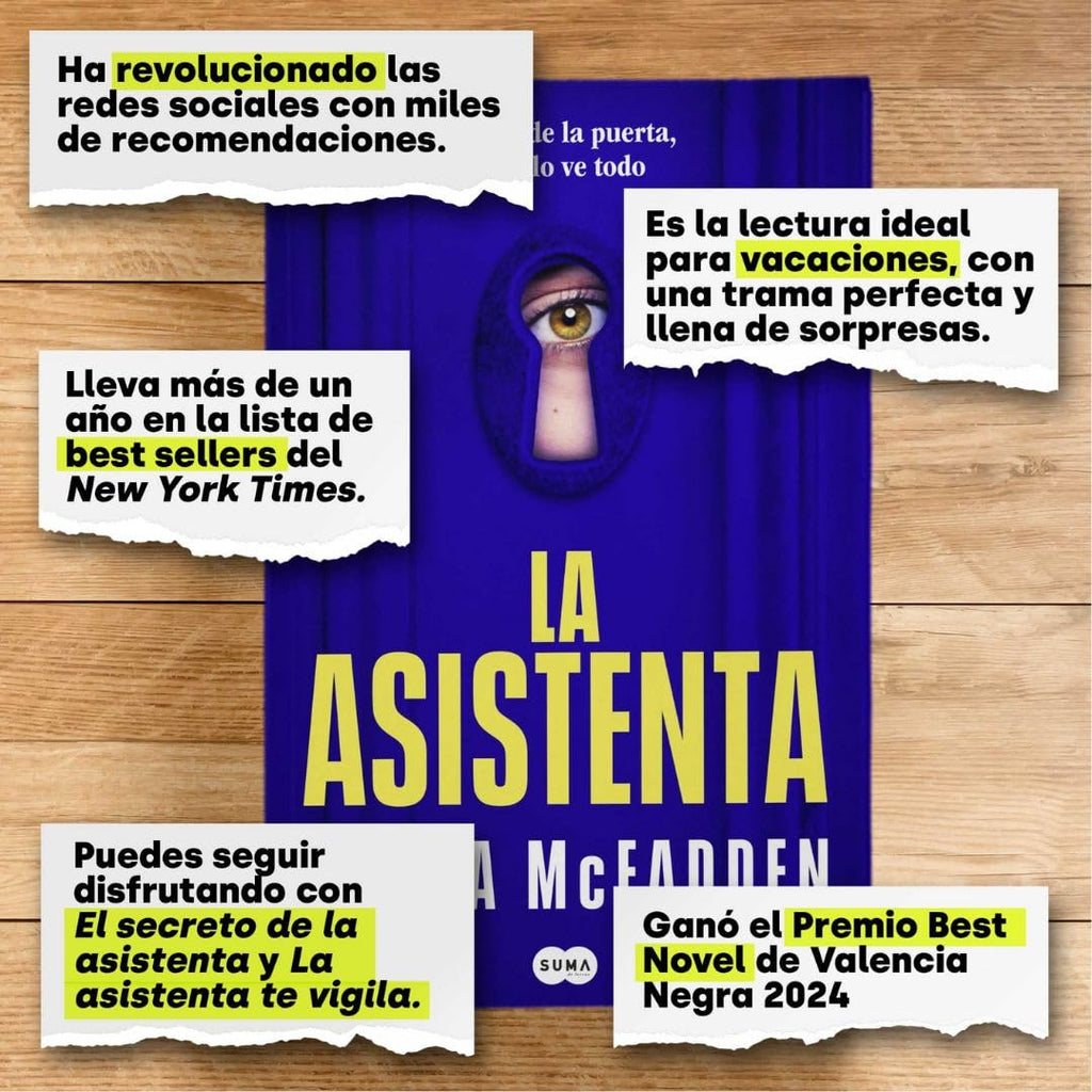 La asistenta: El adictivo thriller viral que está arrasando internacionalmente: 1 (SUMA)