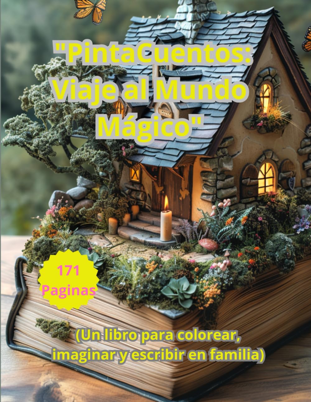 "PintaCuentos: Viaje al Mundo Mágico" (Spanish Edition)