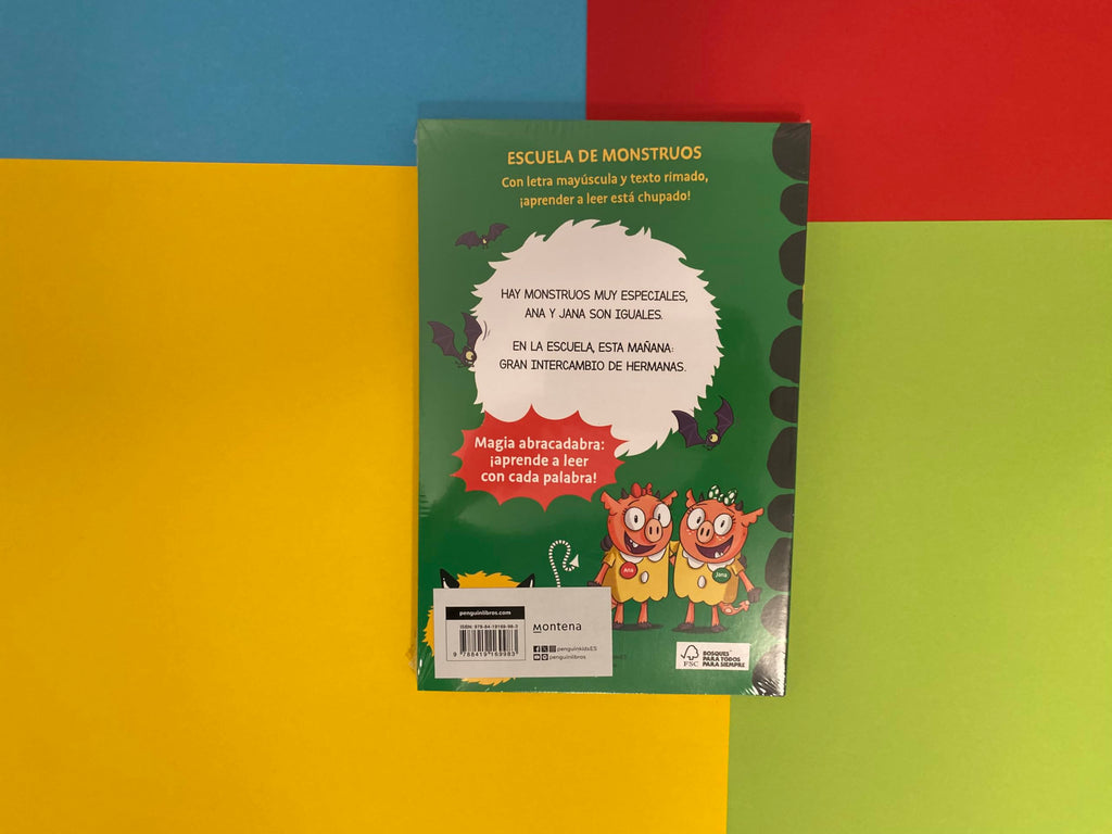 Aprender a leer en la Escuela de Monstruos - Pack con los libros 1, 2 y 3: En letra MAYÚSCULA para aprender a leer (Libros para niños a partir de 5 ... (libros para niños a partir de 5 años)