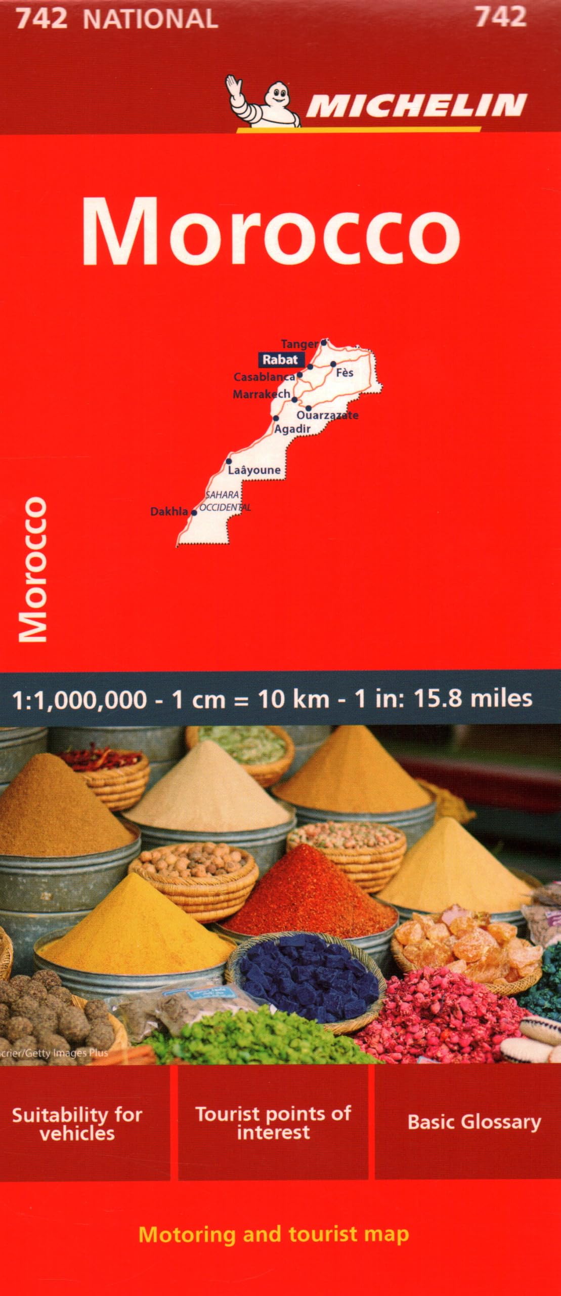 Marocco 1:1.000.000: Map (Carte nazionali)