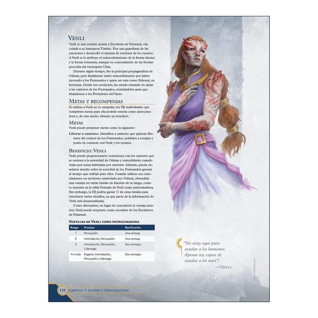 Devir - Guía del mundo de Archivo de las Tormentas (Brandon Sanderson) – Libro arte y referencia para rol en el Cosmere (ARTOGUIASP)