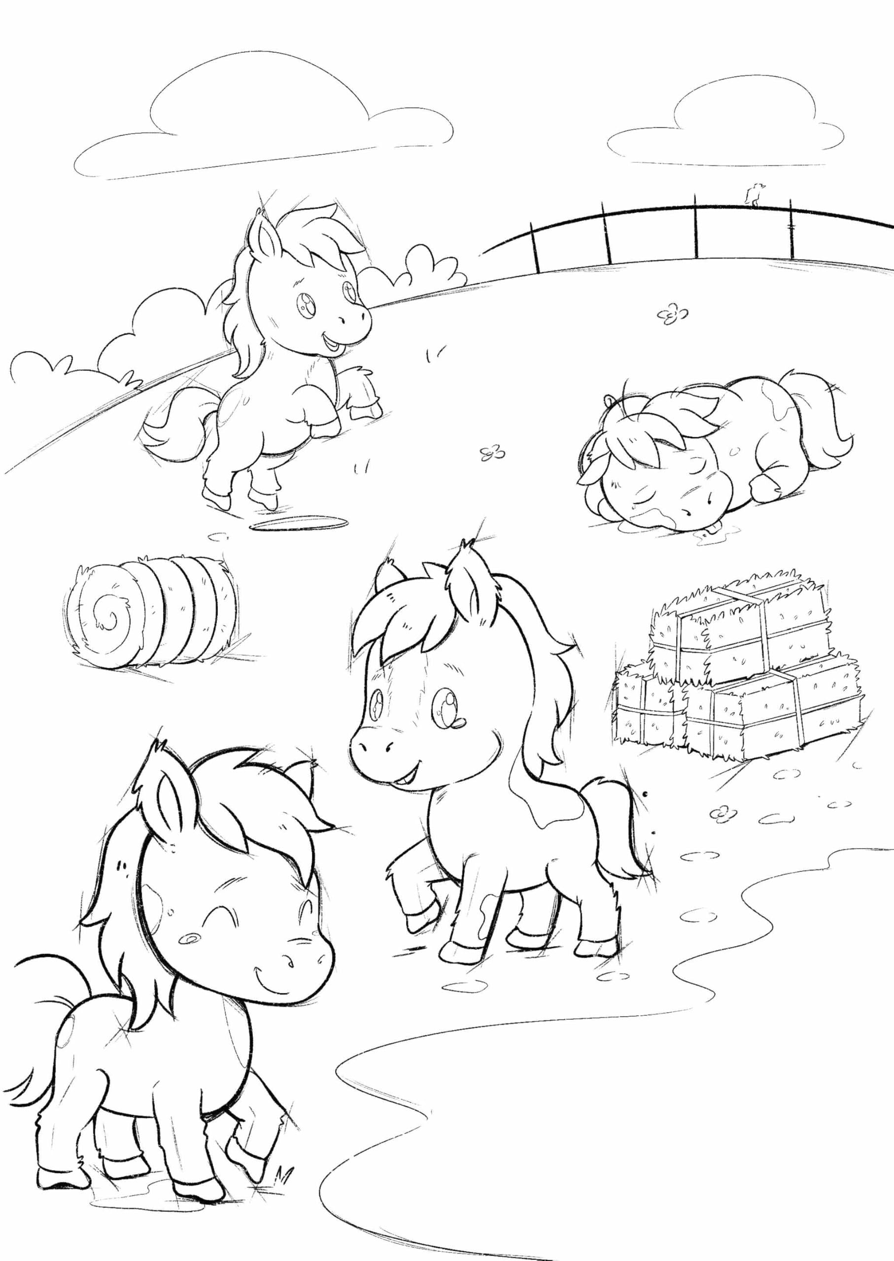 Colorea con Itspoli (HARPERKIDS)