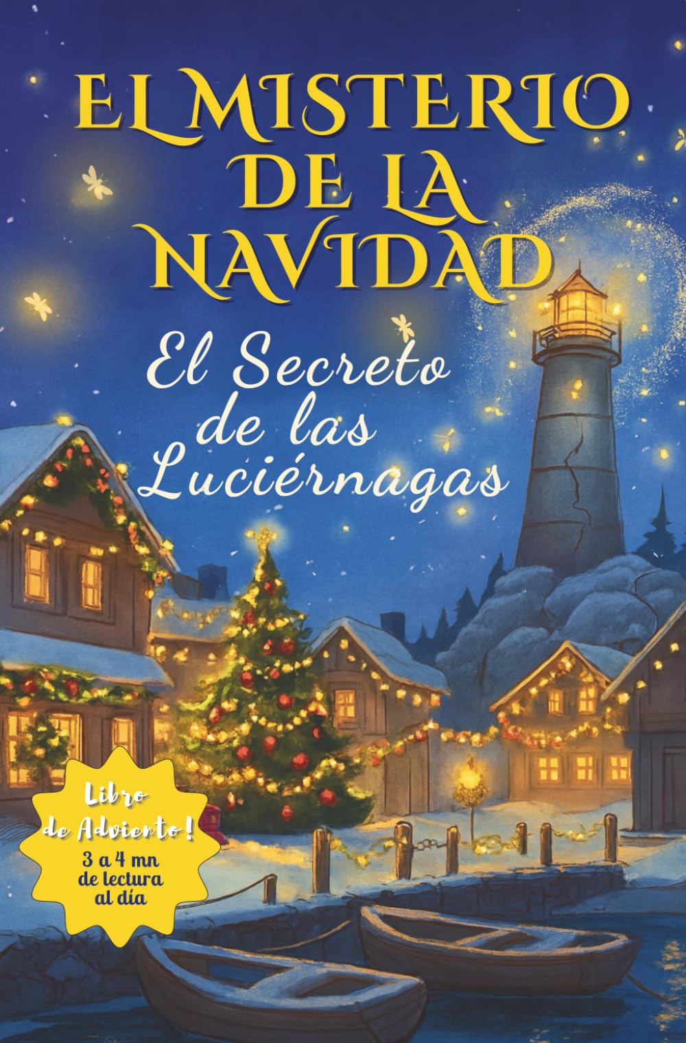El Misterio de la Navidad – El Secreto de las Luciérnagas: Novela de Adviento para niños de 7 a 12 años – Una aventura mágica y llena de acertijos ... Navidad. (Les Mystères de Clara Deschamps)