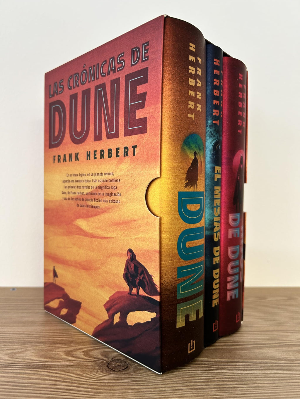 Trilogía Dune, edición de lujo (estuche con: Dune | El mesías de Dune | Hijos de Dune): Dune / El Mesías de Dune / Hijos de Dune/ Dune / Dune Messiah / Children of Dune (Best Seller)
