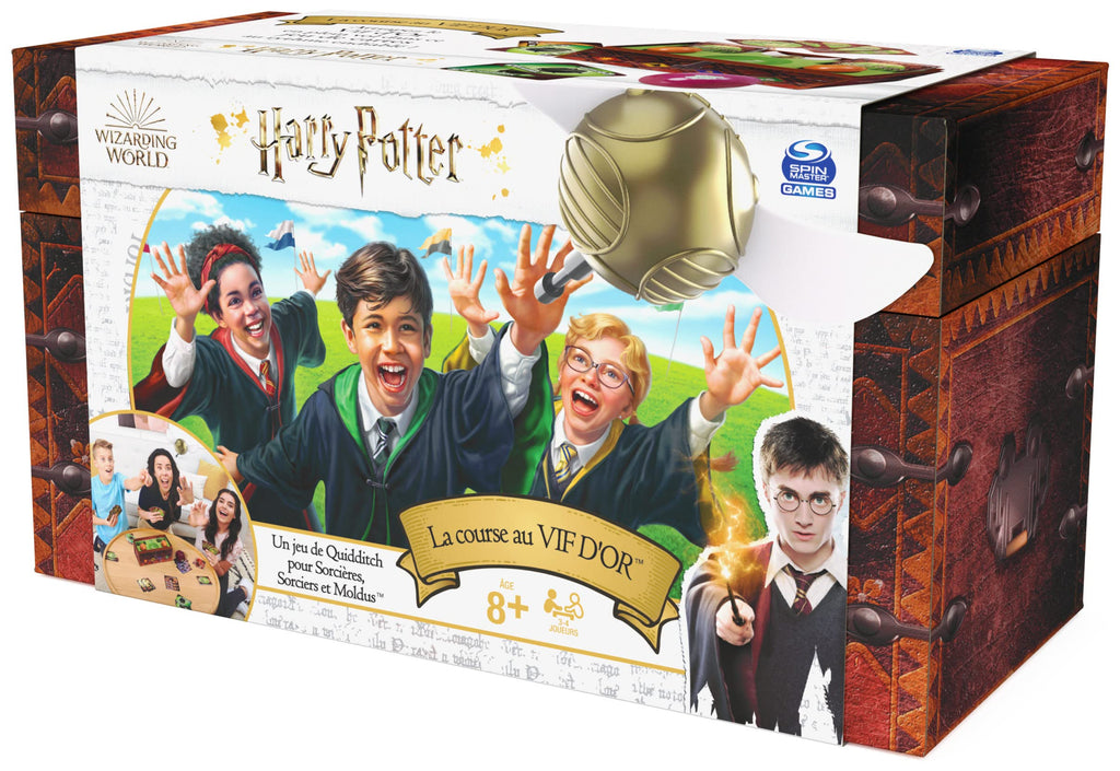 Spin Master Juego de Mesa The Golden Snitch Race (FR) Harry Potter
