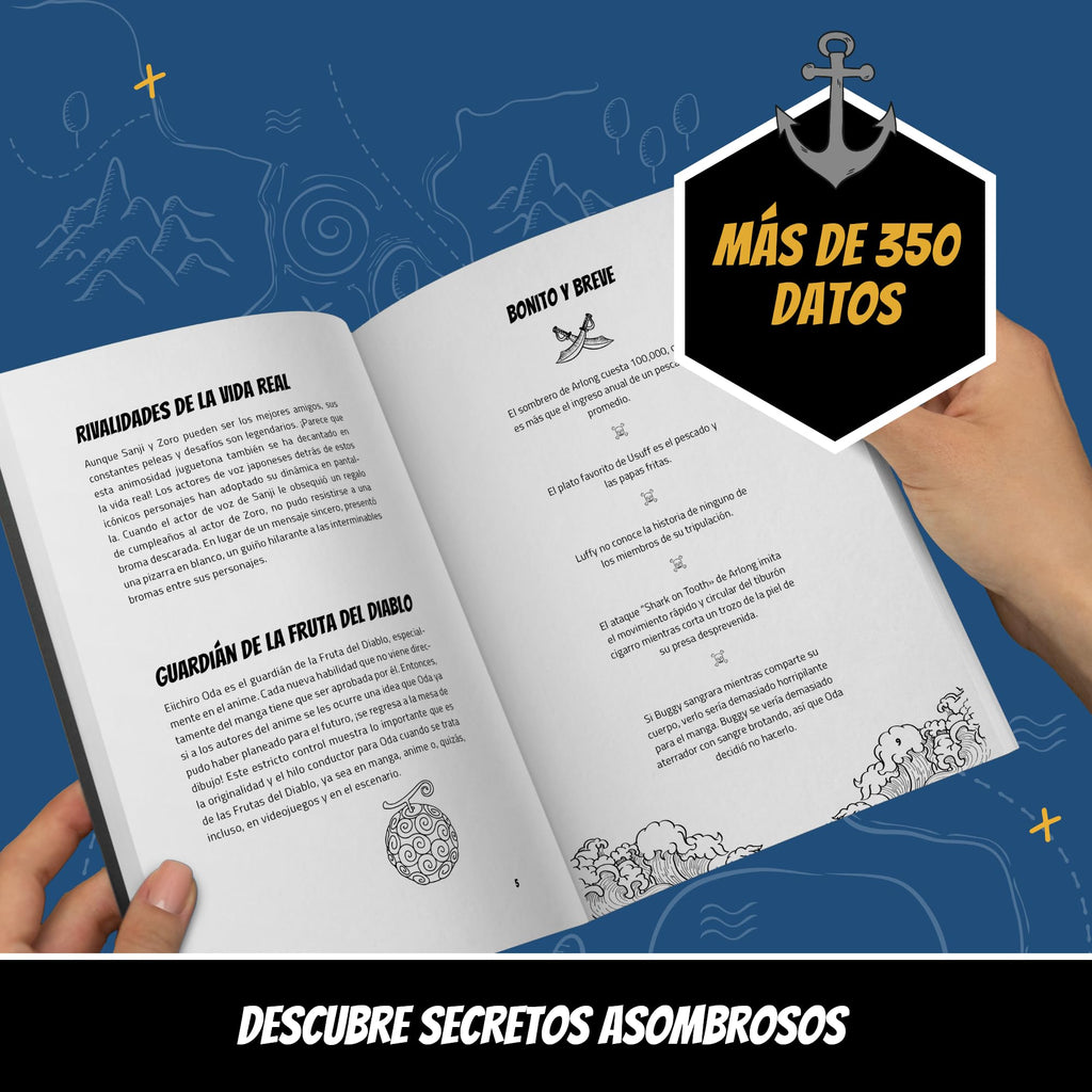 Datos interesantes para los fans de One Piece - Trivia y hechos increíbles sobre figuras One Piece de acción, One Piece Manga y One Piece Anime | One ... Manga libro (Curiosidades y Datos Asombrosos)