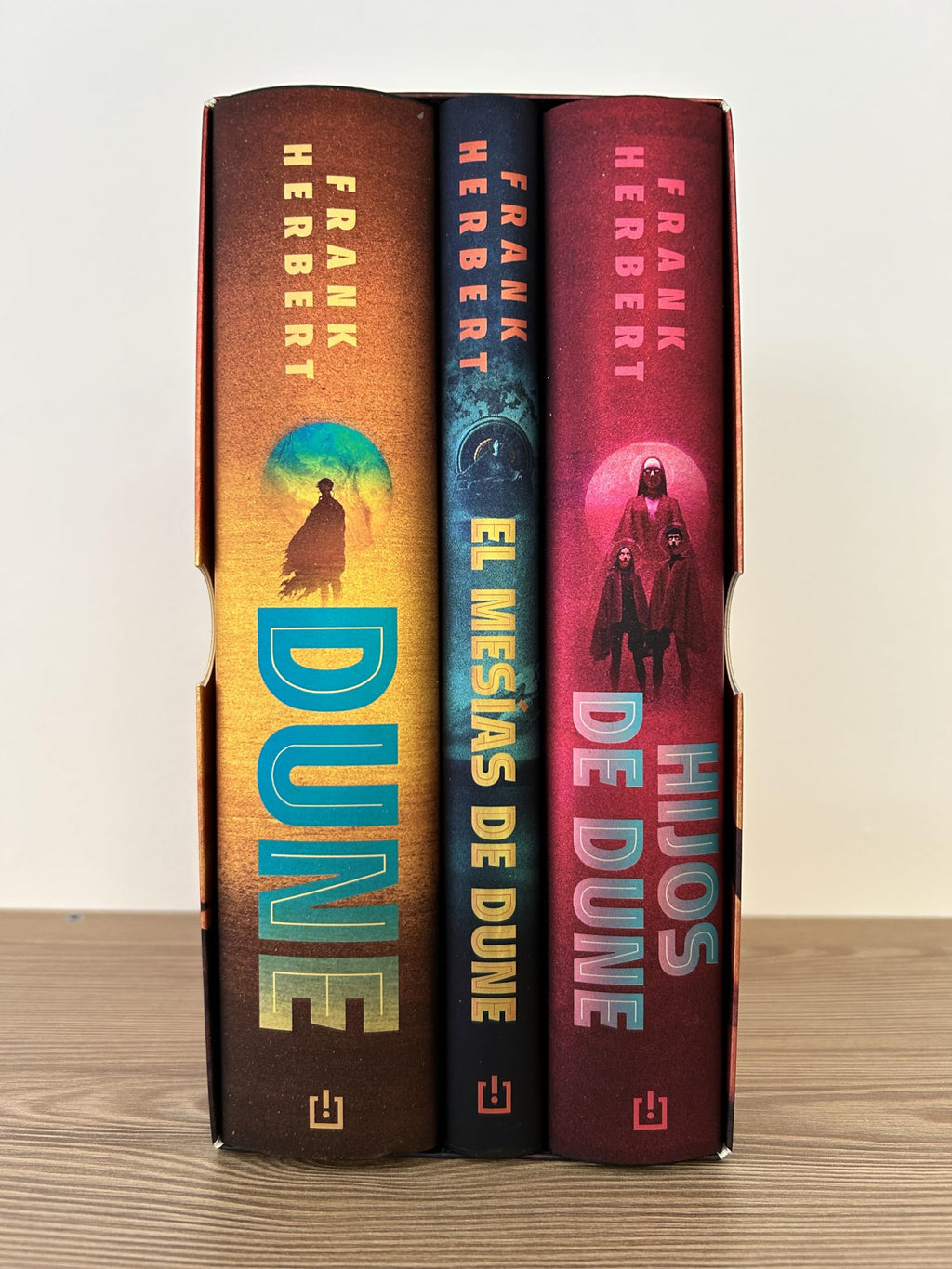 Trilogía Dune, edición de lujo (estuche con: Dune | El mesías de Dune | Hijos de Dune): Dune / El Mesías de Dune / Hijos de Dune/ Dune / Dune Messiah / Children of Dune (Best Seller)
