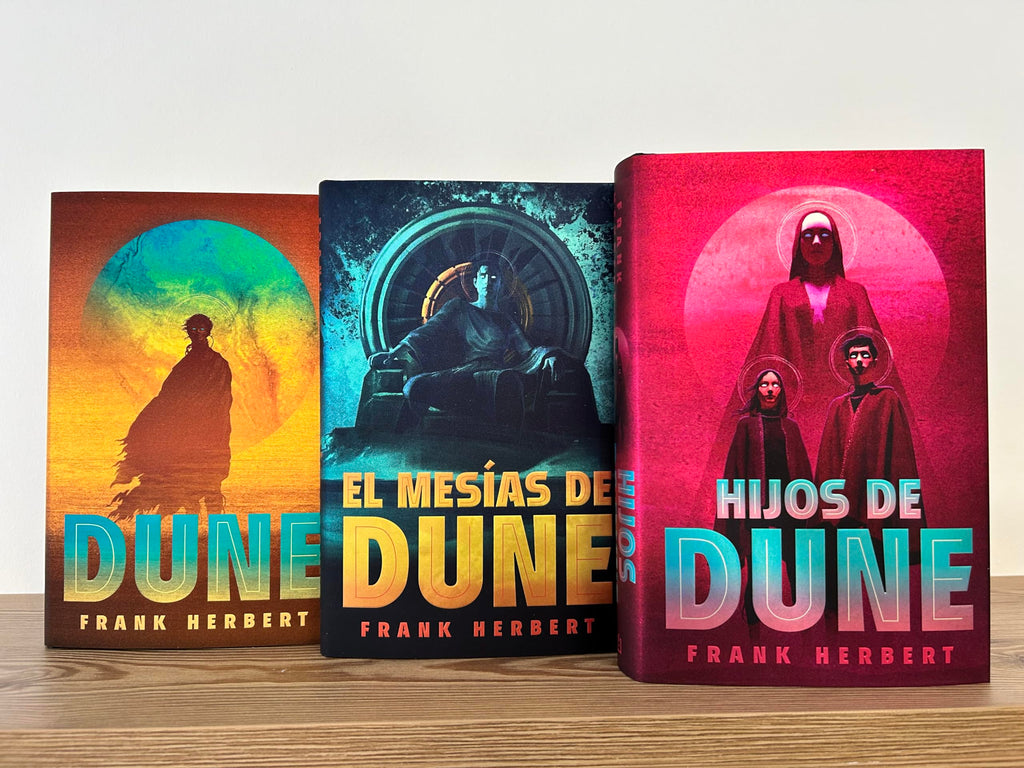 Trilogía Dune, edición de lujo (estuche con: Dune | El mesías de Dune | Hijos de Dune): Dune / El Mesías de Dune / Hijos de Dune/ Dune / Dune Messiah / Children of Dune (Best Seller)